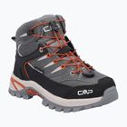 Взуття трекінгове дитяче CMP Rigel 2.0 Mid Waterproof grey/brick