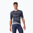 Чоловіча велофутболка Castelli Climber's 4.0 бельгійський синій/сріблясто-сірий