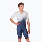 Комбінезон велосипедний чоловічий Castelli Core Tri belgian blue/white