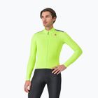 Лонгслів велосипедний чоловічий Castelli Puro 4 electric lime