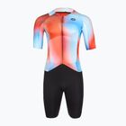 Комбінезон велосипедний чоловічий Castelli Free Sanremo 3 paprika/winter sky/black