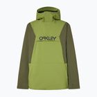 Чоловіча сноубордична куртка Oakley TNP TBT утеплена анорак нова темна щітка/папороть