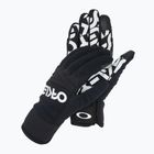 Чоловічі рукавички Oakley Factory Pilot Core Glove чорно-білі з логотипом