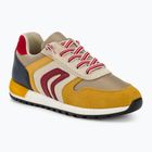 Кросівки дитячі Geox Alben beige/yellow