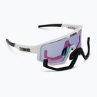 Сонцезахисні окуляри Bliz Fusion Small Nano Optics Nordic Light матові білі/бегонія/фіолетово-блакитні