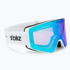 Окуляри гірськолижні Bliz G001S matte white/non violet/blue multi