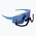 Окуляри сонцезахисні Bliz Vision matte blue/grey blue mirror