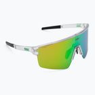Окуляри сонцезахисні Bliz P004 transparent white/brown green multi