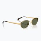 Окуляри сонцезахисні Ray-Ban RB3774D arista gold/dark green polarized