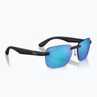 Окуляри сонцезахисні Ray-Ban RB4470 Polarized+ Lenses matte sand black/green chromance