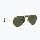Окуляри сонцезахисні Ray-Ban Aviator Metal II gold arista/green g-15