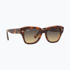 Окуляри сонцезахисні Ray-Ban State Street brown/brown gradient