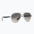 Окуляри сонцезахисні Ray-Ban RB4376 polarized transparent/grey gradient
