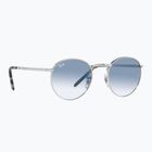 Окуляри сонцезахисні Ray-Ban New Round silver/blue