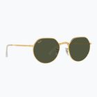Окуляри сонцезахисні Ray-Ban Jack gold/green