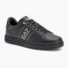 EA7 Туфлі потрійні Emporio Armani Classic Logo чорні/золоті