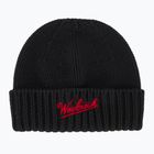 Шапка зимова чоловіча Woolrich Merino Wool Logo Beanie black