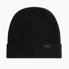 Чоловіча зимова шапка Woolrich Knitted Ribbed Beanie black