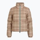 Куртка жіноча Woolrich Printed Wool beige check