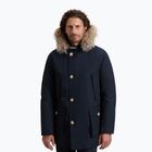 Пальто утеплене чоловіче Woolrich Arctic Detachable Fur Parka melton blue