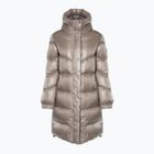 Куртка жіноча Woolrich Aliquippa Long Puffer light taupe