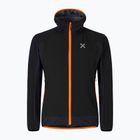 Куртка противітряна чоловіча Montura Premium Wind Hoody nero/mandarino