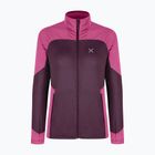 Кофта жіноча Montura Rise Maglia vinaccia/baton rouge