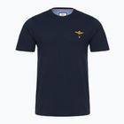 Футболка чоловіча Aeronautica Militare 252TS1580UJ00372 Basic Crewneck blu navy