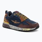 Кросівки чоловічі Aeronautica Militare 252SC0276UCT03546 multicolor blu navy/bruciato/vinaccia