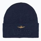 Шапка зимова чоловіча Czapka Aeronautica Militare 262CU0099UL00949 Blu Navy