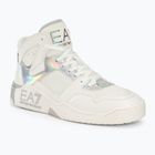 EA7 Emporio Armani Basket Mid білі/райдужні туфлі
