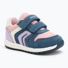 Кросівки дитячі Geox Alben avio/pink