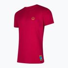Футболка  чоловіча La Sportiva Climbing on the Moon fucsia/giallo