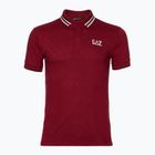 Футболка чоловіча EA7 Emporio Armani Golf Pro поло Check syrah