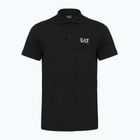 Футболка поло чоловіча EA7 Emporio Armani Core Identity Polo black