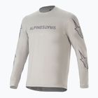 Лонгслів велосипедний чоловічий Alpinestars A-Dura Switch light gray