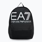Міський рюкзак EA7 Emporio Armani Train Core Series 16 л чорний/білий з логотипом