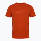 Чоловіча футболка EA7 Emporio Armani Visibility Cotton Crew з чаєм ройбуш