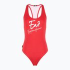 Купальник суцільний жіночий EA7 Emporio Armani Maxi Logo One Piece racing red