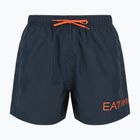 Шорти для плавання чоловічі EA7 Emporio Armani Extended Logo Boxer armani blue / tangerine tango