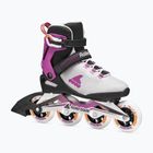 Ролики жіночі Rollerblade Macroblade 84 W light grey/violet/orange