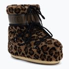 Черевики зимові жіночі Moon Boot Icon Low Fleece Leopard cognac/cocoa