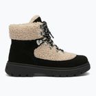 Черевики зимові жіночі Moon Boot Combat Boot Fleece black/off white