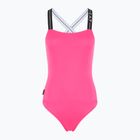Купальник EA7 Emporio Armani Logo Tape One Piece neon pink