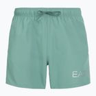 Шорти для плавання чоловічі EA7 Emporio Armani Extended Logo Boxer mineral blue / silver