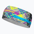 Пов'язка на голову Crazy Stem print yellow scottish