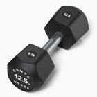 Гантеля Centr Urethane Dumbbell Centr x Hyrox 12,5 kg black