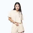 Футболка поло жіноча Kaotiko Towel Stripe yellow / white