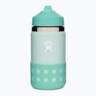 Термопляшка Hydro Flask Wide Mouth Straw Lid And Boot 355 ml dew W12BSWBB441