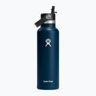 Термопляшка Hydro Flask Standard Flex Straw 620 ml синя S21FS464